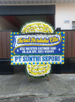 Papan Bunga Duka di Kubu Gadang